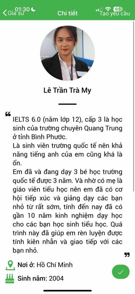 Gia sư Toán THCS 1
