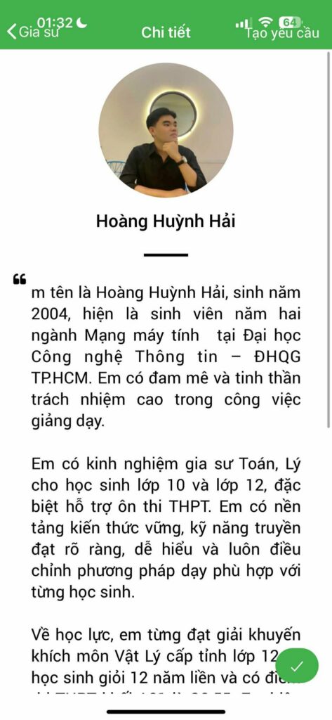 Gia sư Toán THCS 10