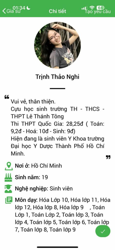 Gia sư Toán THCS 17