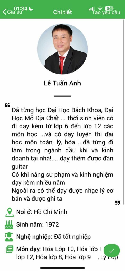 Gia sư Toán THCS 20