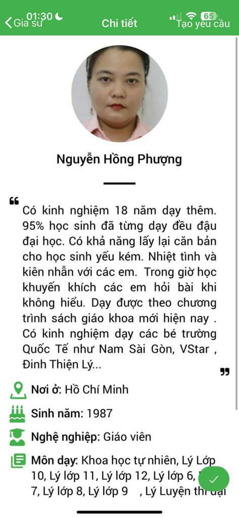 Gia sư Toán THCS 3