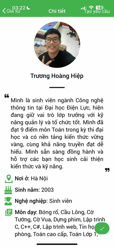Gia sư Toán THPT 21