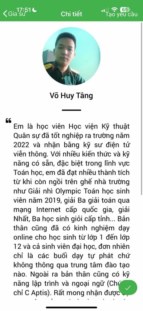 Gia sư Toán THPT 38