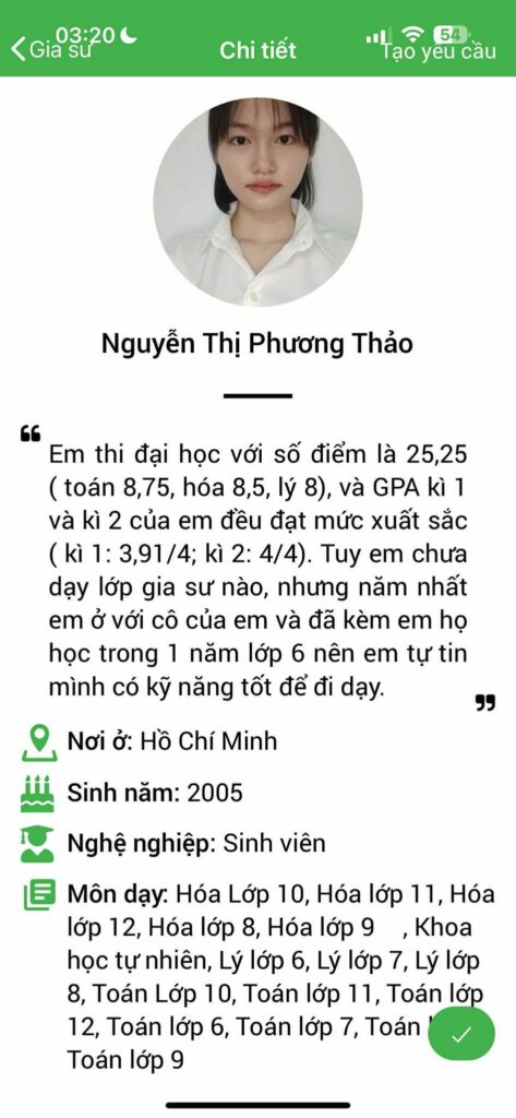 Gia sư Toán THPT 9