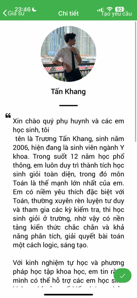 Gia sư Toán Tiểu học 1