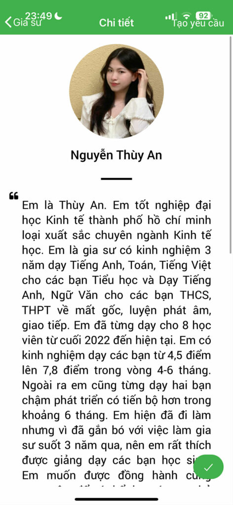 Gia sư Toán Tiểu học 14