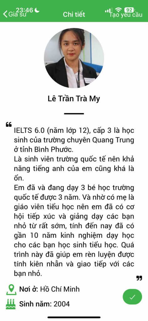 Gia sư Toán Tiểu học 2