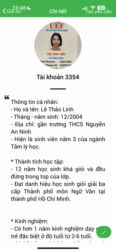 Gia sư Toán Tiểu học 5