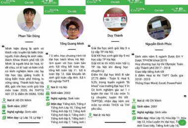 Gia sư dạy môn Toán lớp 11 tại nhà