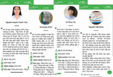 Gia sư kèm Toán tại nhà