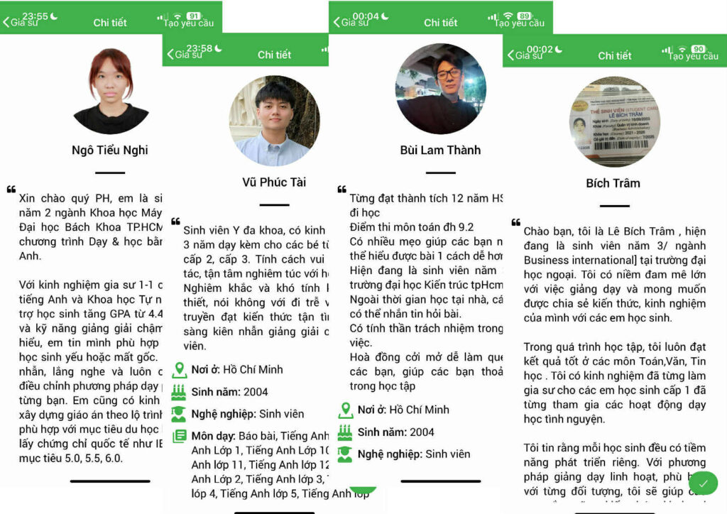 Gia sư dạy Toán tại gia